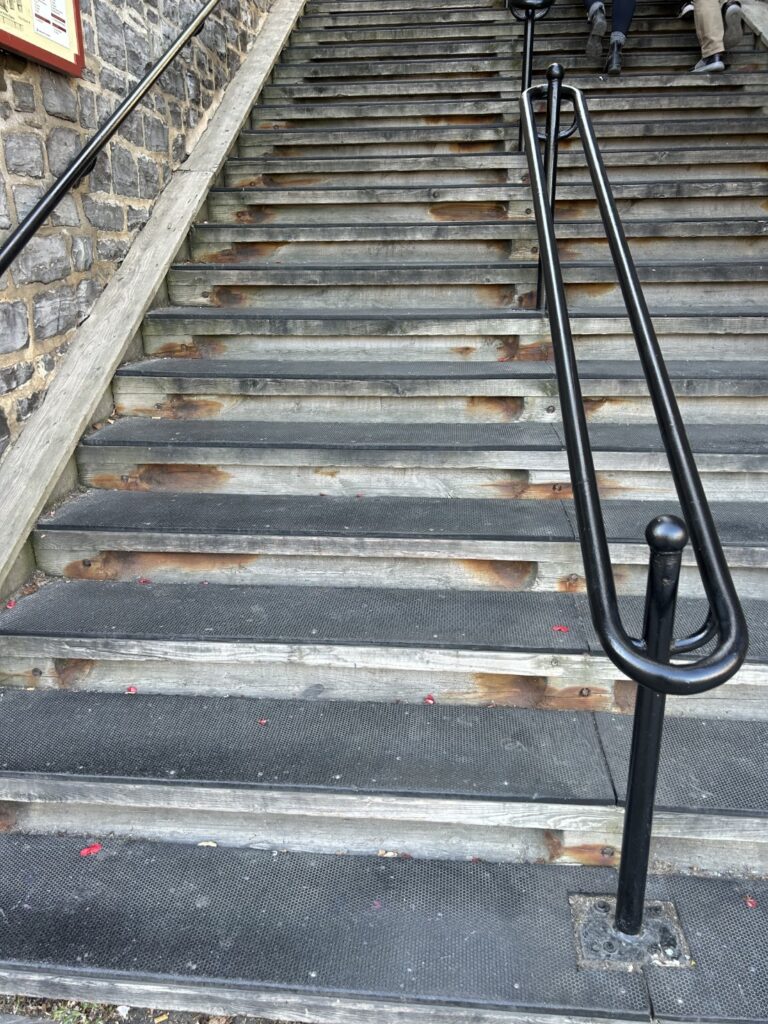 Escalier rue du Trésor